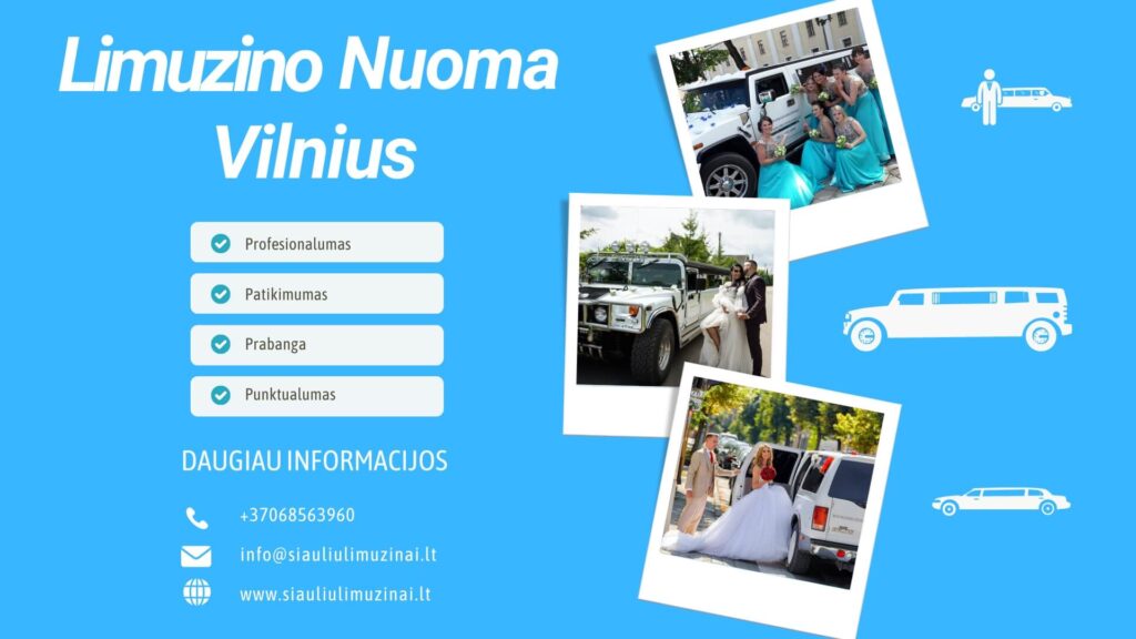 Limuzino nuoma Vilnius pagrindinė